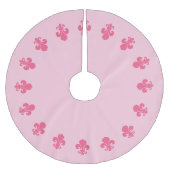 （紋章の）フラ・ダ・リピンクブラシ仕上げポリエステルツリースカート ブラッシュドポリエステルツリースカート (正面)