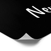 （紋章の）フラ・ダ・リフロールニューオーリンズのポスター金ゴールドブラック ポスター (角)