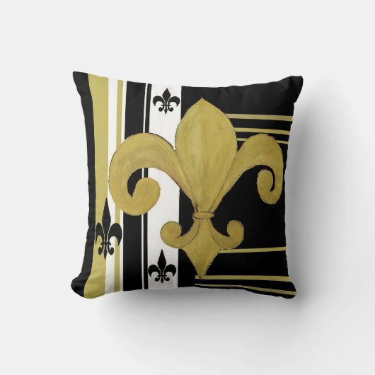 （紋章の）フラ・ダ・リブラックと金ゴールド装飾用クッションfrom art クッション (正面)