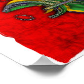 （紋章の）フラ・ダ・リプリント ポスター (角)