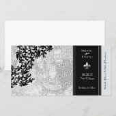 （紋章の）フラ・ダ・リモダン写真カードの日付を保存 セーブザデート (正面/裏面)