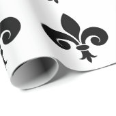 （紋章の）フラ・ダ・リ包装紙 ラッピングペーパー (ロールコーナー)