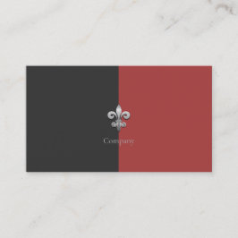 （紋章の）フラ・ダ・リ名刺 名刺