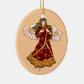 （紋章の）フラ・ダ・リ天使 セラミックオーナメント (右)