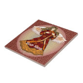 （紋章の）フラ・ダ・リ天使 タイル (側面)