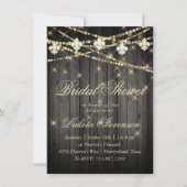 （紋章の）フラ・ダ・リ灯 |シャワー素朴ー 招待状 (正面)