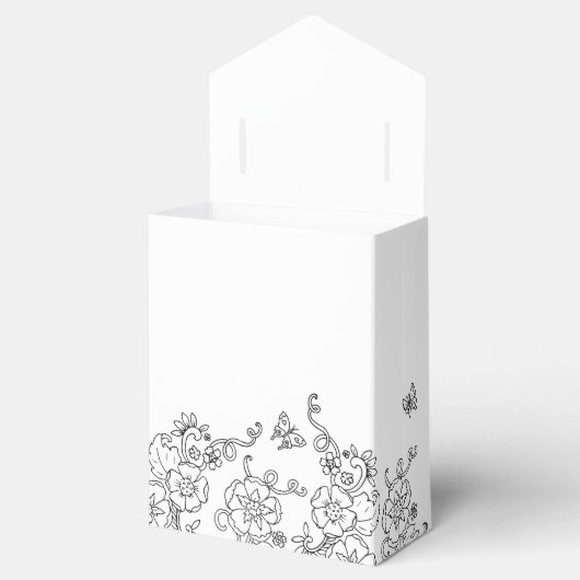 (紋章の)フラ・ダ・リ白黒結婚ズ フェイバーボックス (オープン)