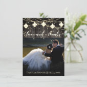 （紋章の）フラ・ダ・リ素朴灯 |フォトラブと サンキューカード (スタンド正面)