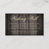 (紋章の)フラ・ダ・リ素朴灯 | Chic Wishing Well エンクロージャーカード (裏面)