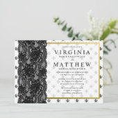 (紋章の)フラ・ダ・リ結婚式招待状 招待状 (スタンド正面)