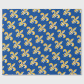（紋章の）フラ・ダ・リ記号 ラッピングペーパー (フラット)