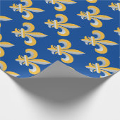 （紋章の）フラ・ダ・リ記号 ラッピングペーパー (角)