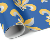 （紋章の）フラ・ダ・リ記号 ラッピングペーパー (ロールコーナー)