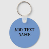 （紋章の）フラ・ダ・リ赤キーチェーン キーホルダー (裏面)