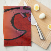 （紋章の）フラ・ダ・リ キッチンタオル (四つ折り)