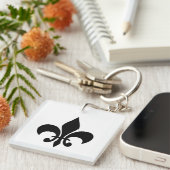 （紋章の）フラ・ダ・リ キーホルダー (正面右)