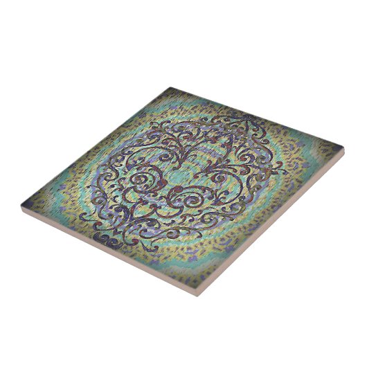 (紋章の)フラ・ダ・リ タイル (側面)