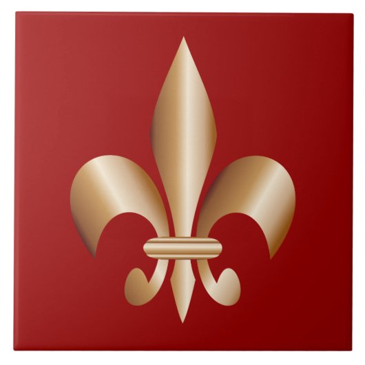 (紋章の)フラ・ダ・リ タイル (正面)