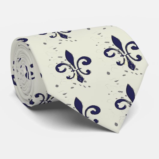 (紋章の)フラ・ダ・リ ネクタイ (ロール)