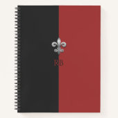 （紋章の）フラ・ダ・リ ノートブック (正面)