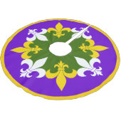 （紋章の）フラ・ダ・リ ブラッシュドポリエステルツリースカート (アングル)