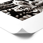 （紋章の）フラ・ダ・リ[プリント] ポスター (角)