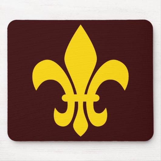 （紋章の）フラ・ダ・リ マウスパッド (正面)