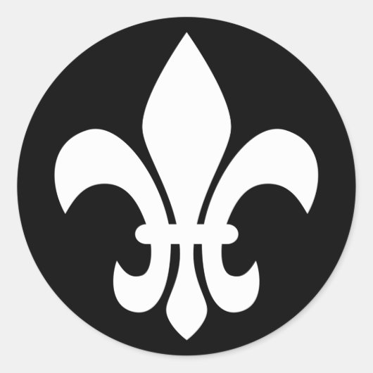 （紋章の）フラ・ダ・リ ラウンドシール (正面)