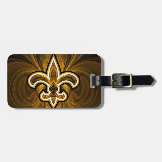 （紋章の）フラ・ダ・リ ラゲッジタグ (正面横)