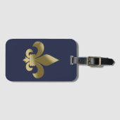 （紋章の）フラ・ダ・リ ラゲッジタグ (正面横)