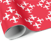 （紋章の）フラ・ダ・リ ラッピングペーパー (ロールコーナー)