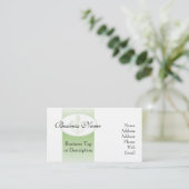 （紋章の）フラ・ダ・リ 名刺 (スタンド正面)