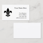 (紋章の)フラ・ダ・リ 名刺 (正面/裏面)