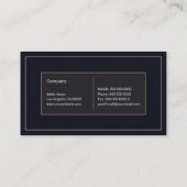 （紋章の）フラ・ダ・リ 名刺 (裏面)