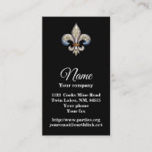 (紋章の)フラ・ダ・リ 名刺 (正面)