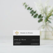 （紋章の）フラ・ダ・リ/弁護士 名刺 (スタンド正面)