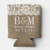 紋章を持結婚つ 缶クーラー (裏面)