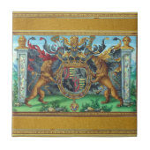 紋章セラミックタイル タイル (正面)