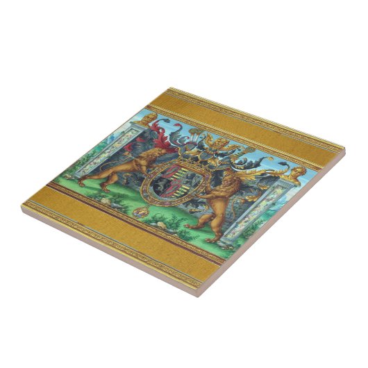 紋章セラミックタイル タイル (側面)