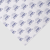 紋章ヴィンテージ航海のクリッパー船クレストブルー 薄葉紙 (詳細)