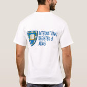 紋章入りの記録の頂上のTシャツ Tシャツ (裏面)