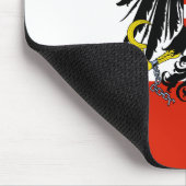 紋章入りオーストリア国旗 マウスパッド (コーナー)