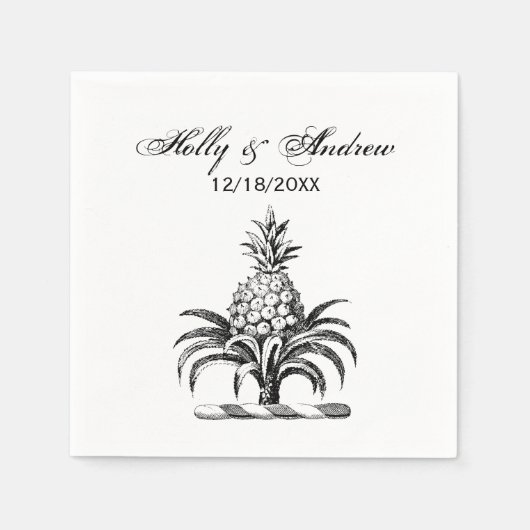 紋章名門私立校風のの紋章の紋章 スタンダードカクテルナプキン (正面)