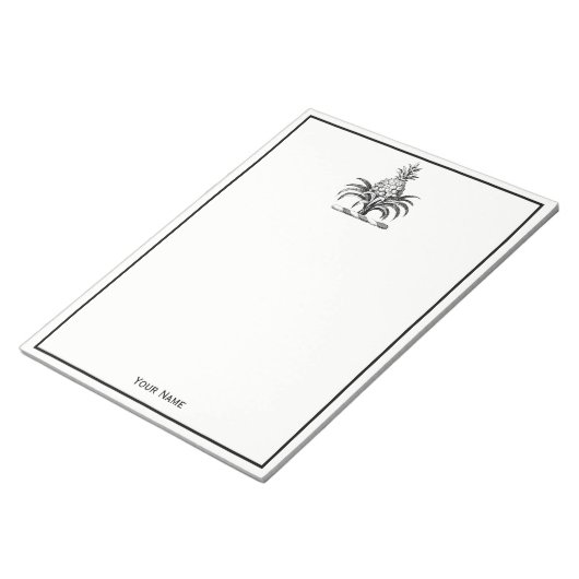 紋章名門私立校風のの紋章の紋章 ノートパッド (アングル)