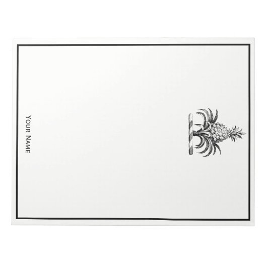 紋章名門私立校風のの紋章の紋章 ノートパッド (正面)