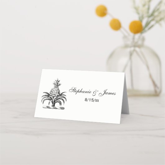 紋章名門私立校風のの紋章の紋章 プレイスカード (正面)