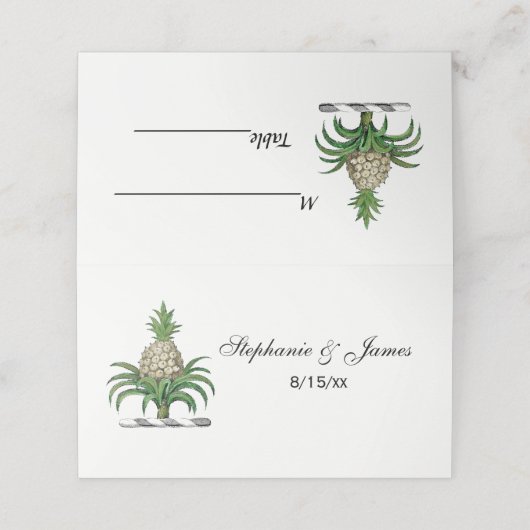 紋章名門私立校風のの紋章の紋章 プレイスカード (外部開封)