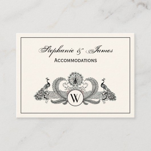 紋章名門私立校風のの紋章の紋章 名刺 (正面)