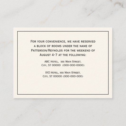 紋章名門私立校風のの紋章の紋章 名刺 (裏面)