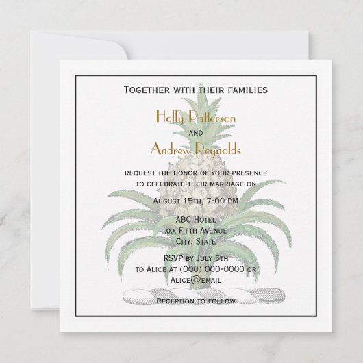 紋章名門私立校風のの紋章の紋章 招待状 (裏面)